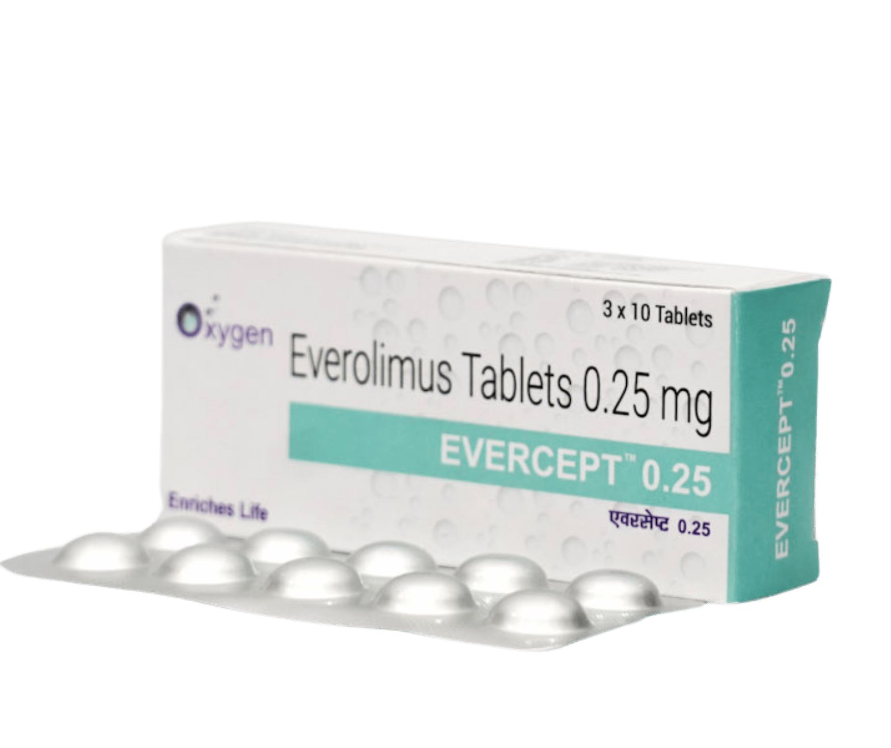 EVERCEPT 0.25 MG